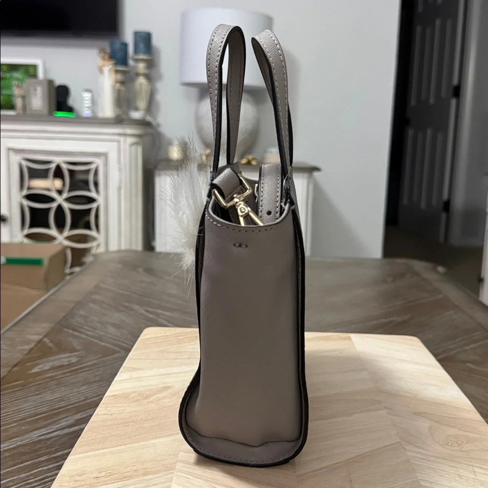 NWT Kate Spade Novelty Gray Mini Bag with Owl Design & Wallet - Picture 5 of 10